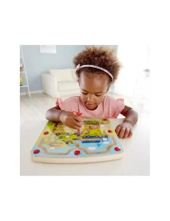 Hape Toys Labyrinthe magnétique construction et chiffres - Hape