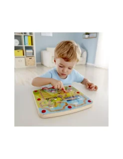 Hape Toys Labyrinthe magnétique construction et chiffres - Hape