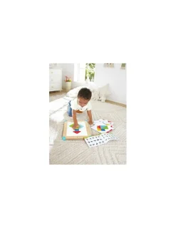 Hape Toys Labyrinthe magnétique Tangram 3 en 1 - Hape