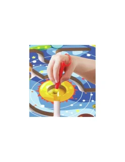 Hape Toys Labyrinthe magnétique Tangram 3 en 1 - Hape