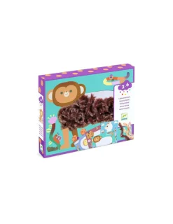 Djeco Laine et scratch Tout poilus -