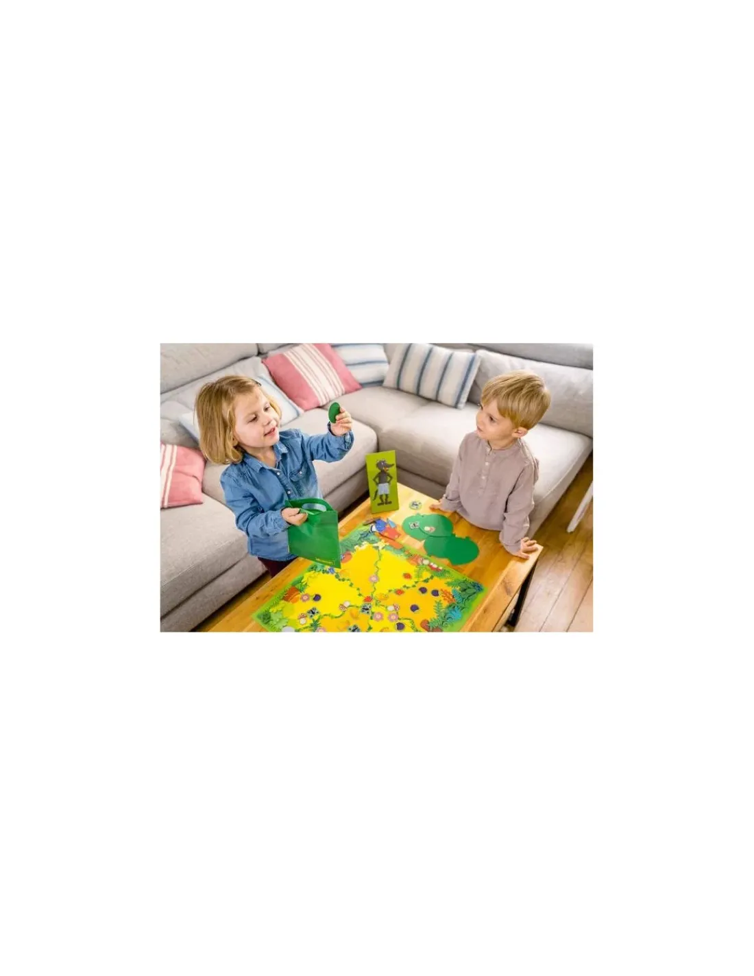 Enfant Nathan Le jeu du loup -