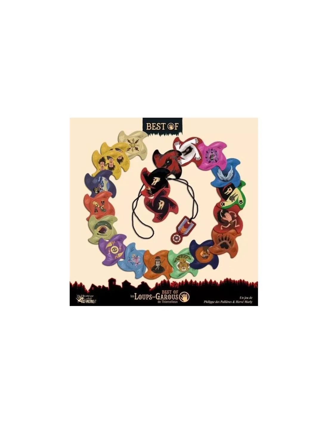 Asmodee Les loups-garous de Thiercelieux - Best Of