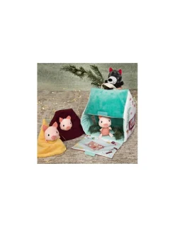 Lilliputiens Les maisons du loup et des 3 petits cochons -