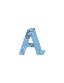 Moulin Roty Lettre A bleu en bois -