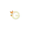 Janod Lettre G en bois Pure -