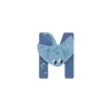 Moulin Roty Lettre M bleu en bois -