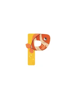 Moulin Roty Lettre P en bois -