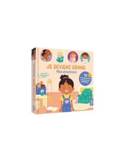 Auzou Livre animé Je deviens grand mes émotions -