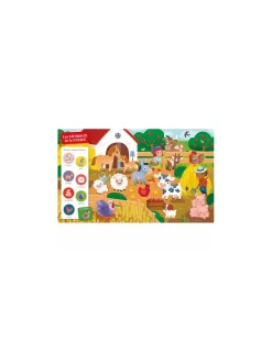 Auzou Livre Cherche et trouve des tout-petits Chez les animaux -