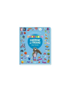 Auzou Livre Cherche et trouve des tout-petits P'tit Loup vive l'école -