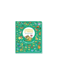 Auzou Livre Cherche et trouve des tout-petits La jungle et la savane -
