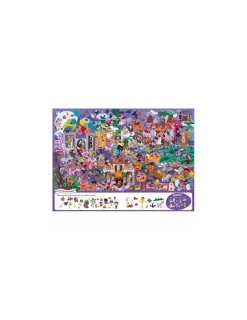 Auzou Livre Cherche et trouve géant Au royaume des licornes -