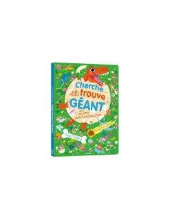 Auzou Livre Cherche et trouve géant L'ère des dinosaures -
