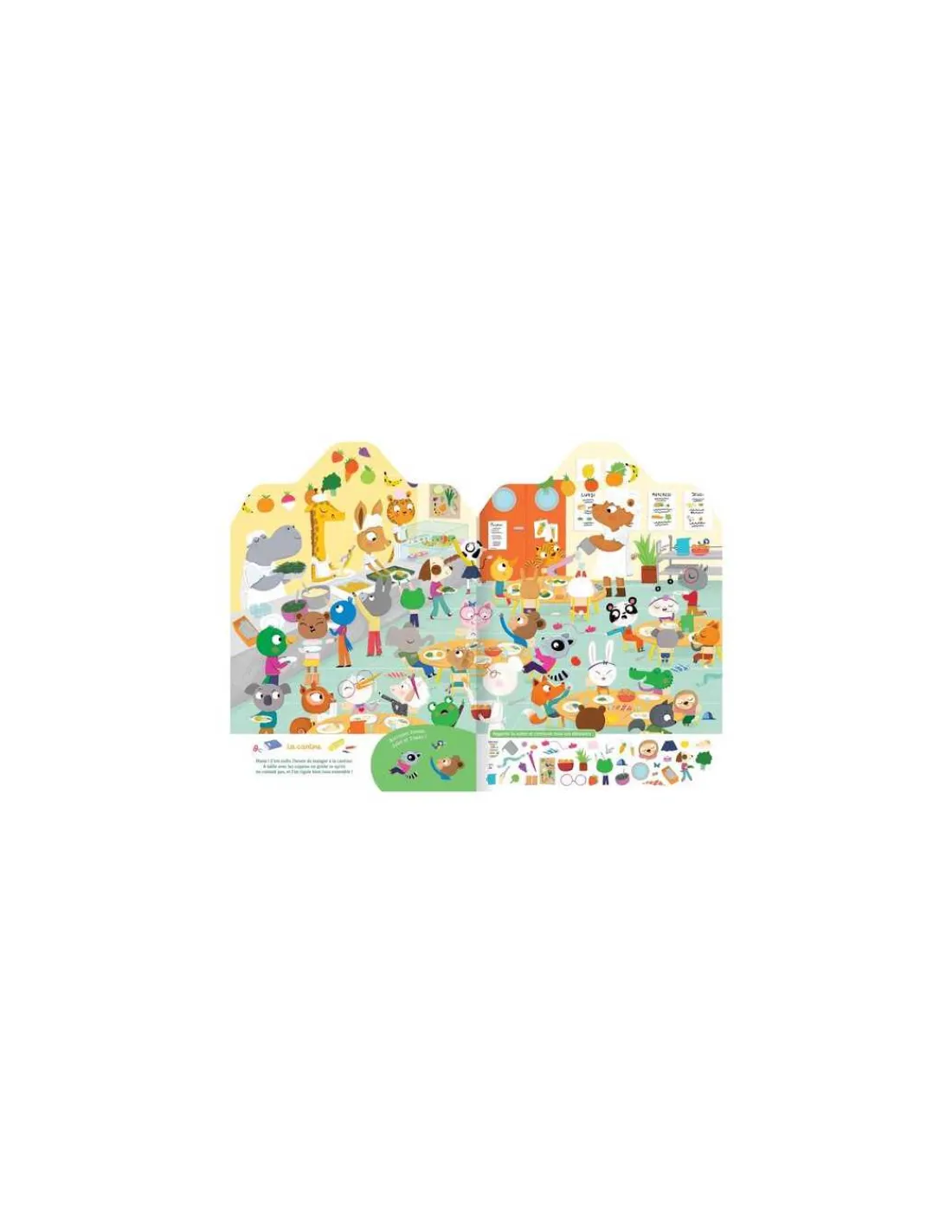 Auzou Livre Cherche et trouve Ma petite école -