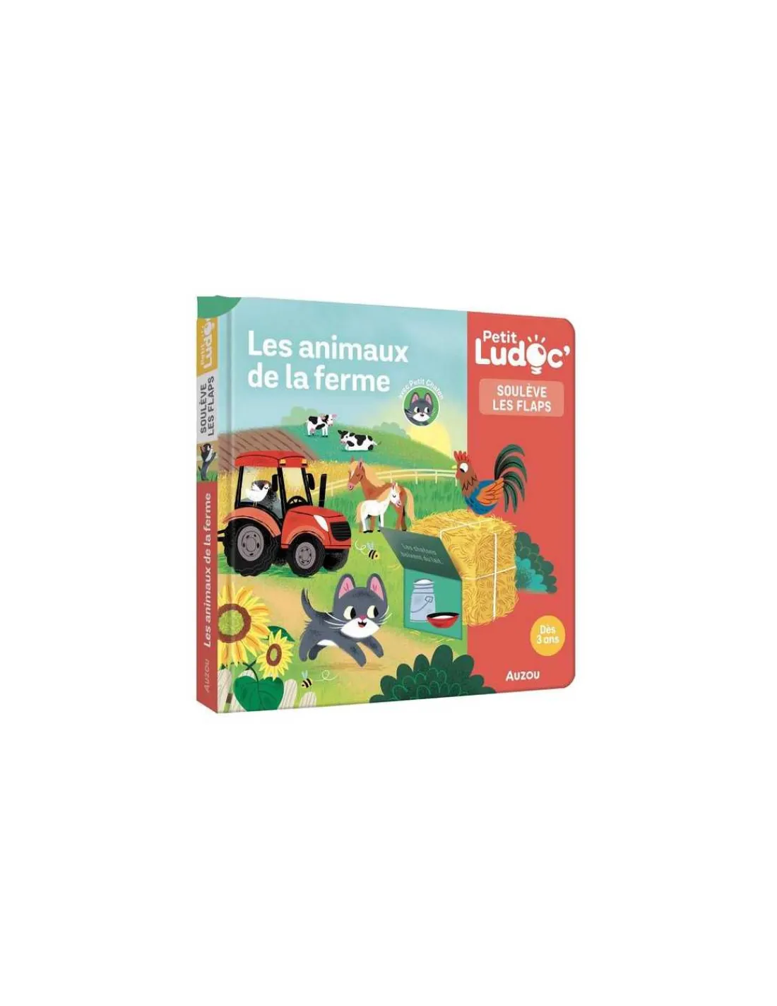 Auzou Livre documentaire les animaux de la ferme Ludoc -