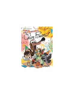 Moulin Roty Livre Joyeux anniversaire Chien Pourri - L'école des loisirs