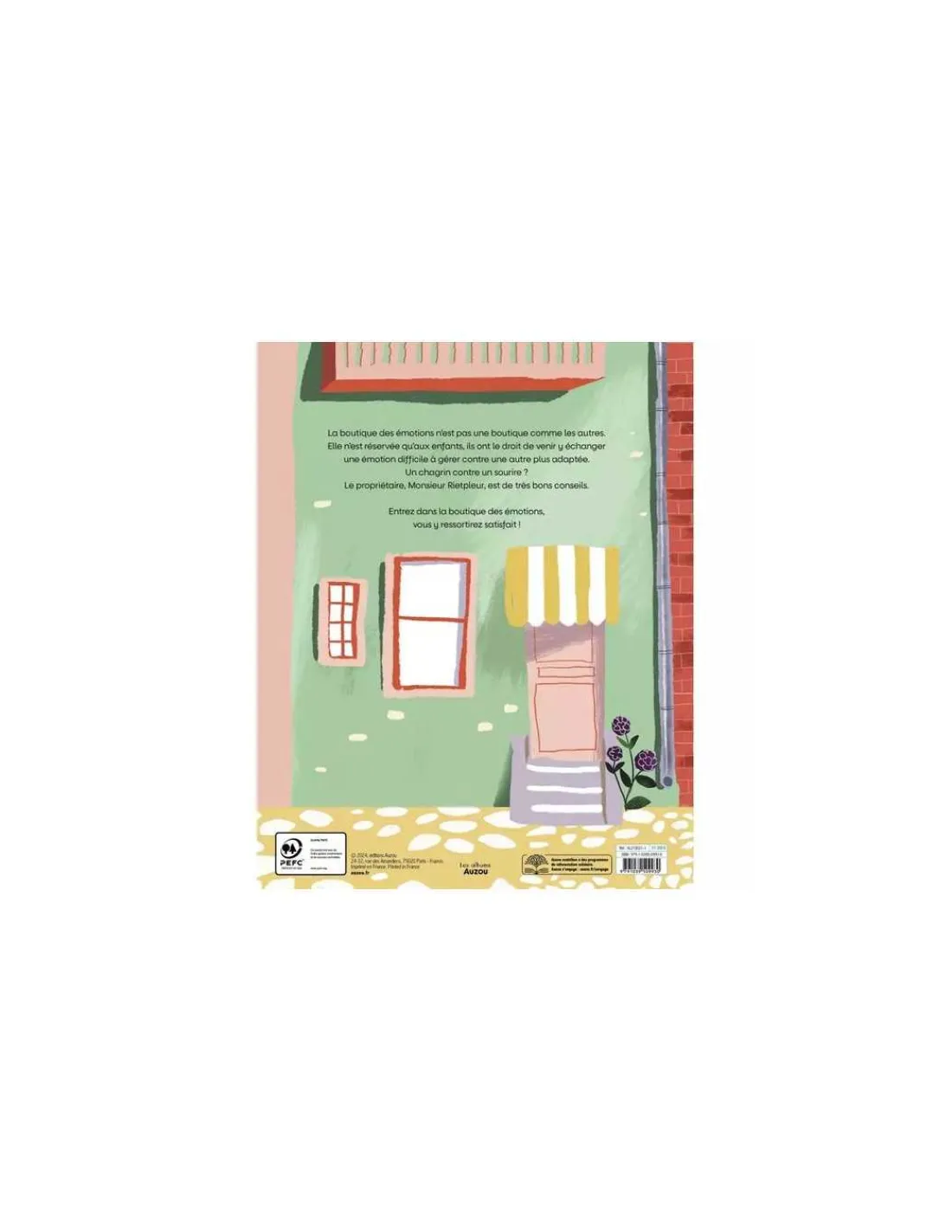 Auzou Livre La boutique des émotions -