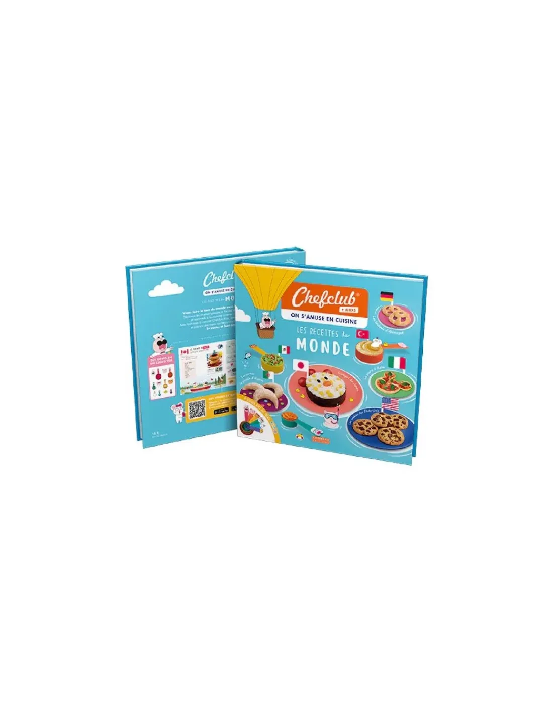 Chefclub kids Livre Les Recettes du Monde -
