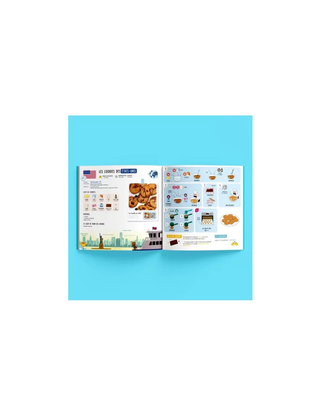 Chefclub kids Livre Les Recettes du Monde -