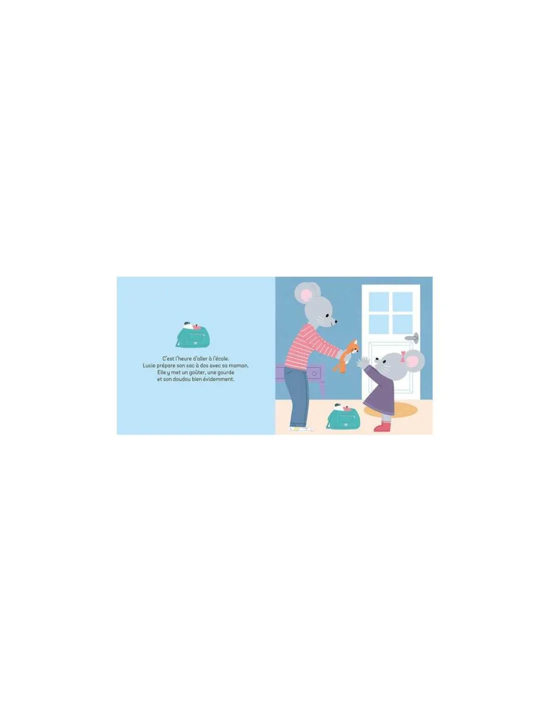 Auzou Livre ma petite école une journée bien remplie -