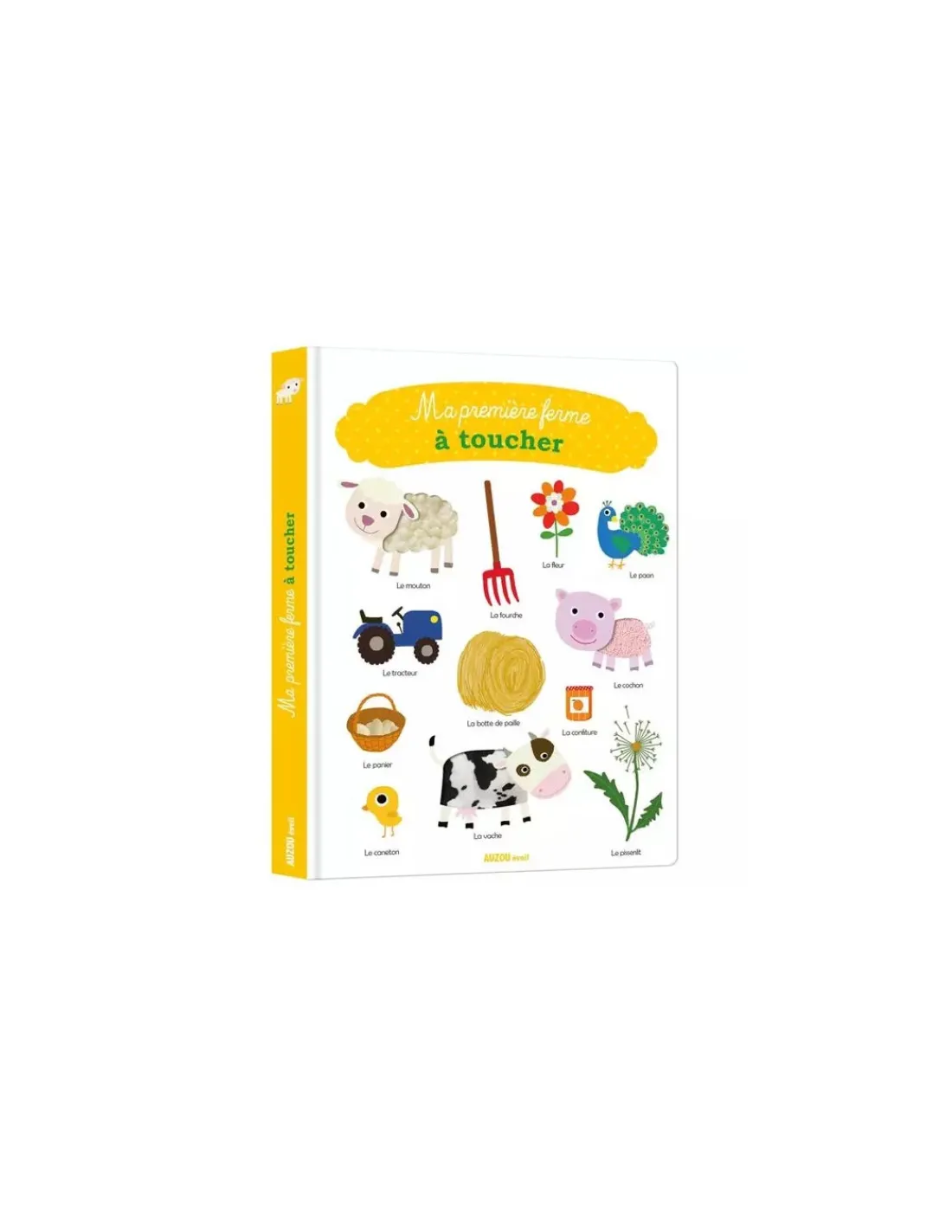 Auzou Livre Ma première ferme à toucher -
