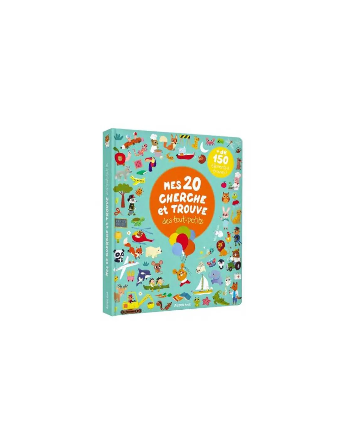 Auzou Livre Mes 20 Cherche et trouve des tout-petits -