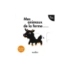 Tourbillon Livre Mes animaux de la ferme noir et blanc -