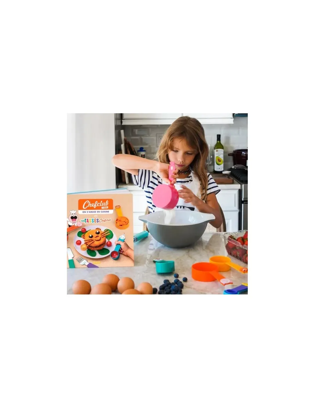 Chefclub kids Livre On s'amuse en cuisine -