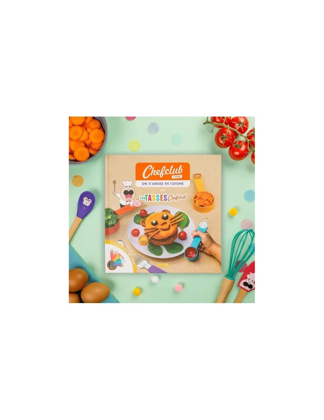 Chefclub kids Livre On s'amuse en cuisine -