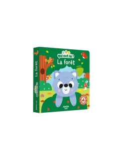 Auzou Livre sonore 1 2 3 qui est là ? la forêt -