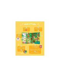 Auzou Livre sonore Cherche et trouve des tout-petits Les animaux -