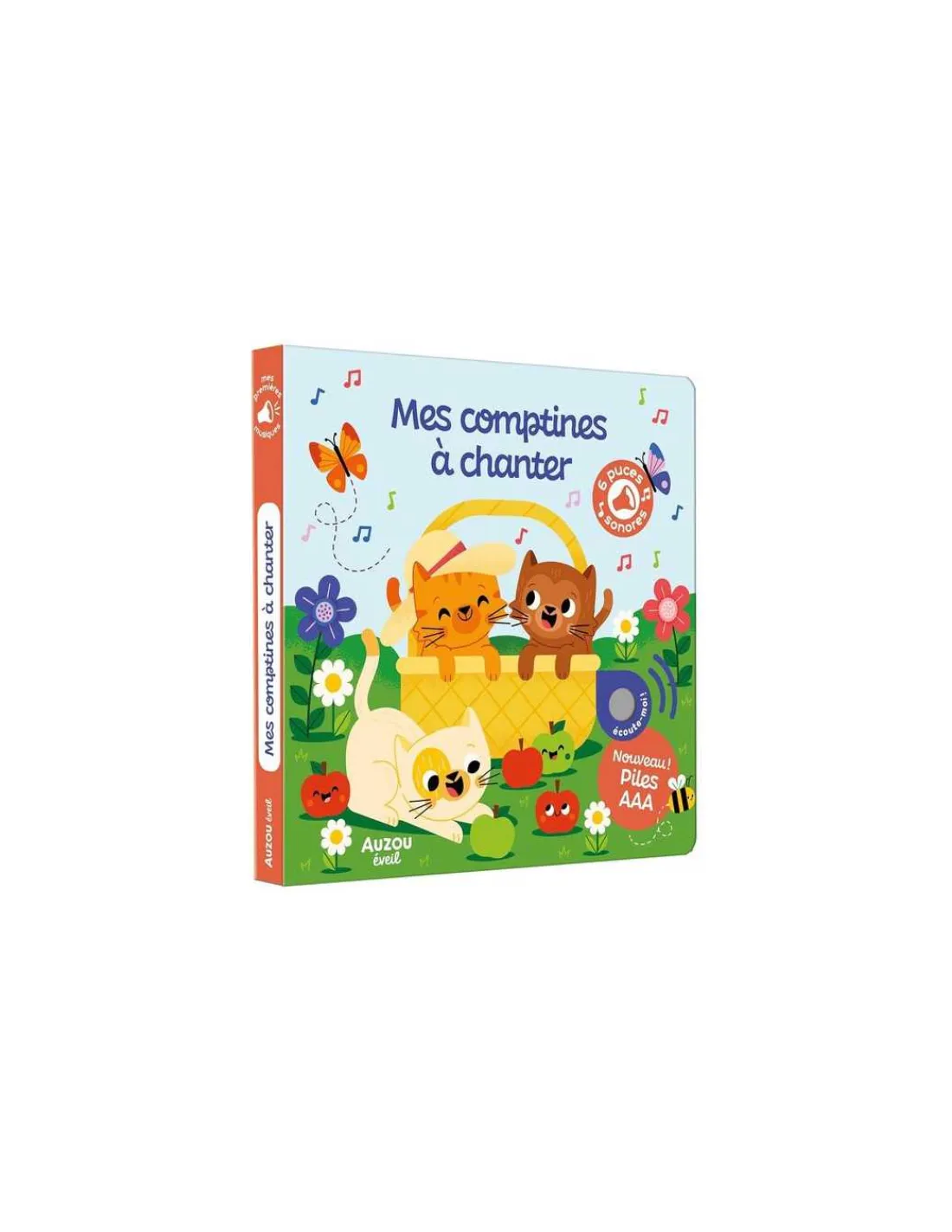 Auzou Livre sonore Mes comptines à chanter -