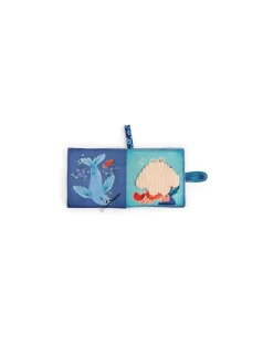 Moulin Roty Livre tissu d'activités Les aventures de Paulie -