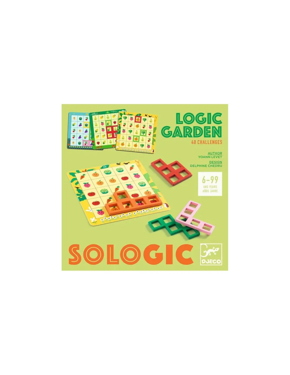 Enfant Djeco Logic Garden Sologic -