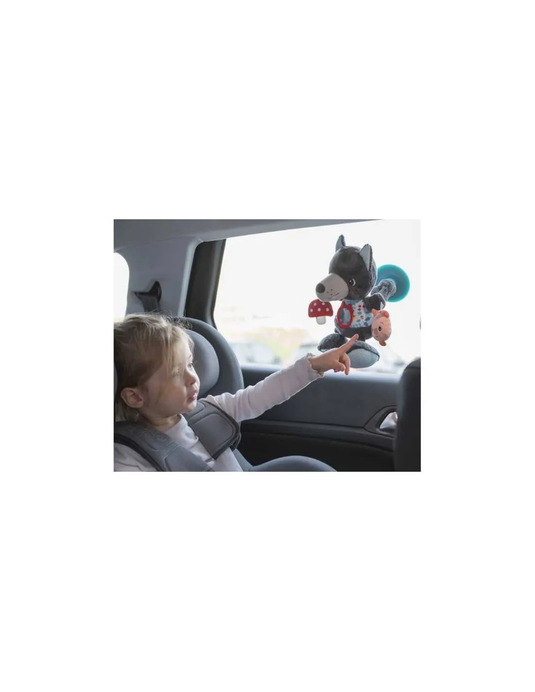 Lilliputiens Louis peluche d’activités nomade -