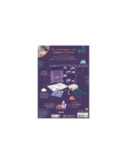 Auzou Ma bibliothèque de cristaux et pierres -