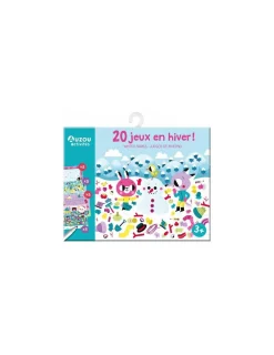 Auzou Ma pochette de 20 jeux en hiver -