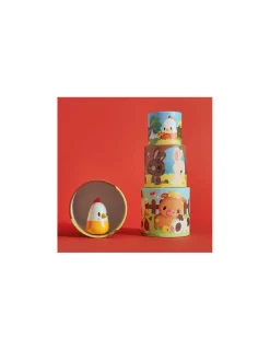 Janod Ma première pyramide Poule -