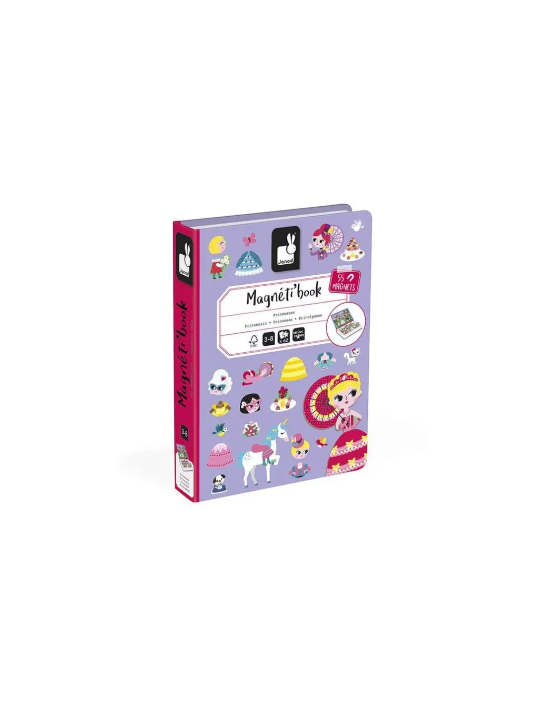 Janod Magnetibook princesses -