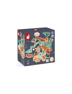 Janod Magnets Dino 24 pièces -