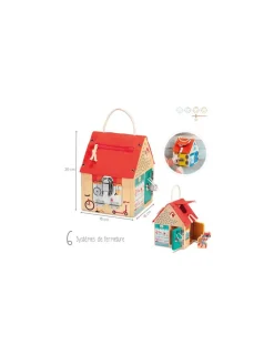 Lilliputiens Maison d'apprentissage multi fermetures -