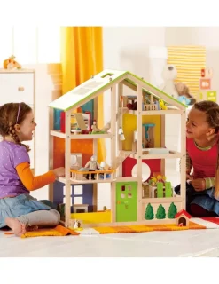 Enfant Hape Toys Maison toute saison meublée - Hape