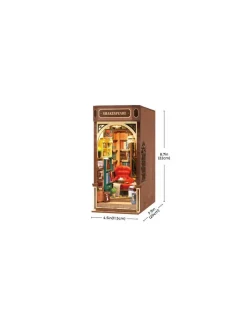 Rolife Maquette Bookstore Shakespeare Book Nook - -