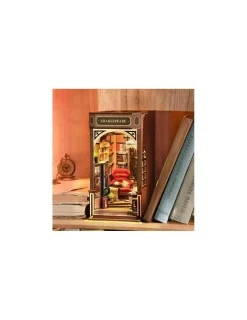 Rolife Maquette Bookstore Shakespeare Book Nook - -