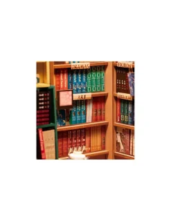 Rolife Maquette Bookstore Shakespeare Book Nook - -