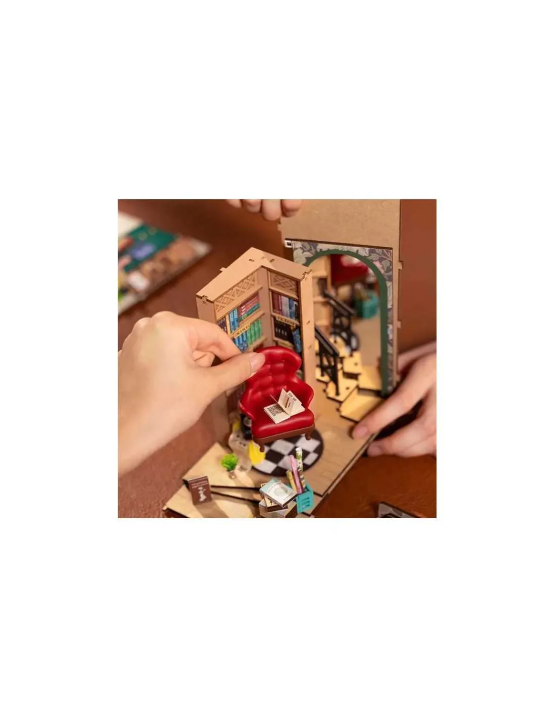 Rolife Maquette Bookstore Shakespeare Book Nook - -