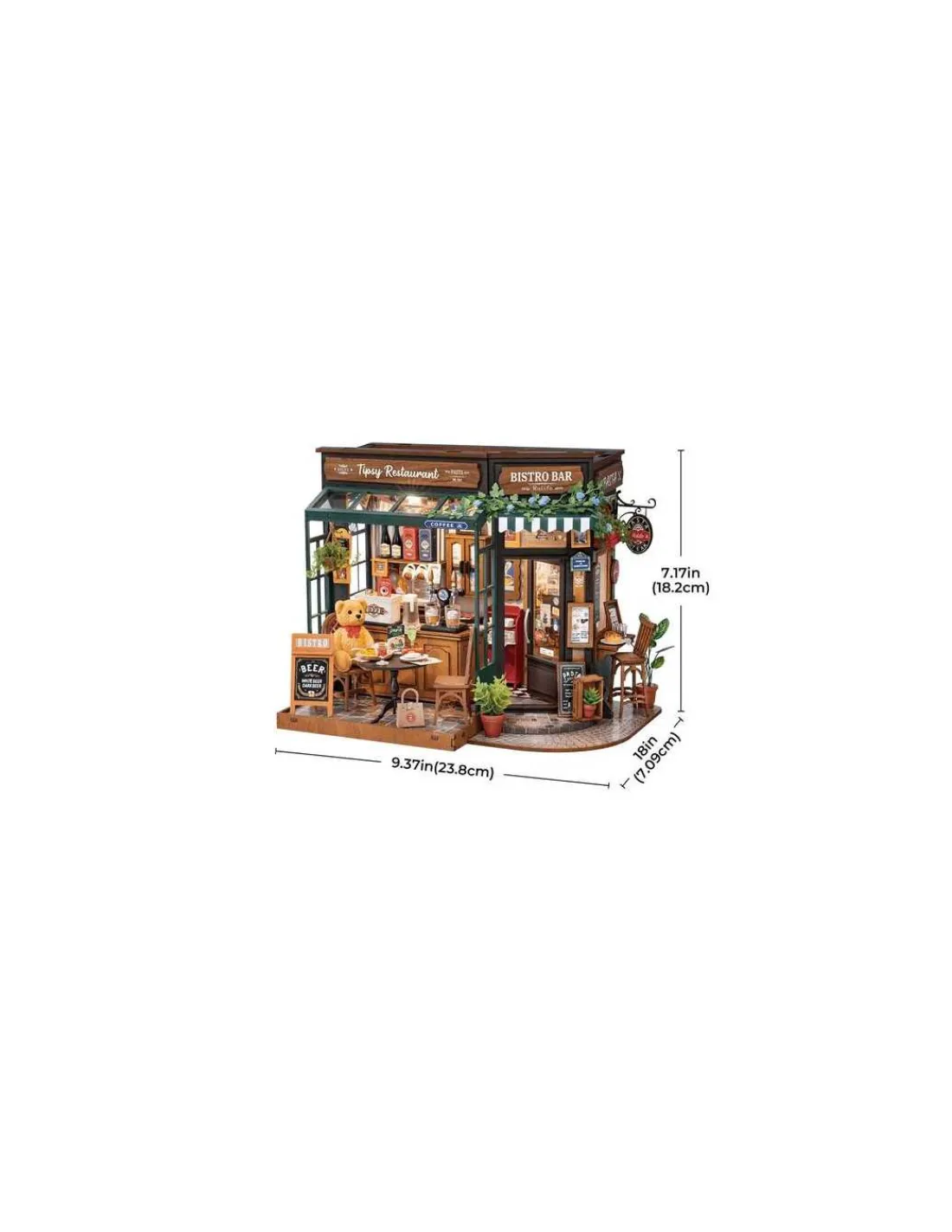 Rolife Maquette Tipsy Restaurant -