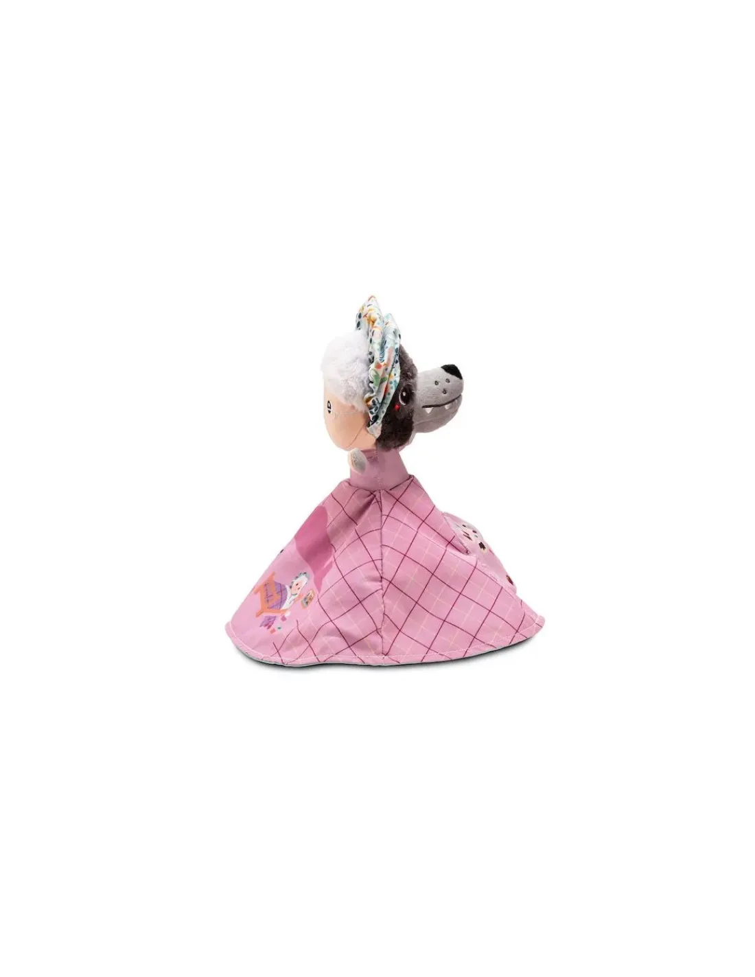 Lilliputiens Marionnette réversible Chaperon rouge -
