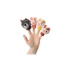 Lilliputiens Marionnettes à doigt Les trois petits cochons -
